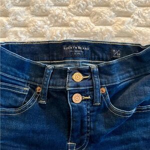 Lucky Brand Women's Dark Blue High Rise Jeans